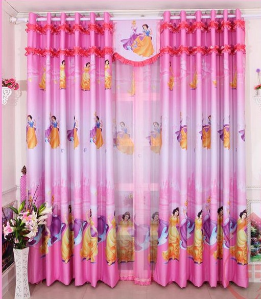 Rèm vải phòng bé gái 2